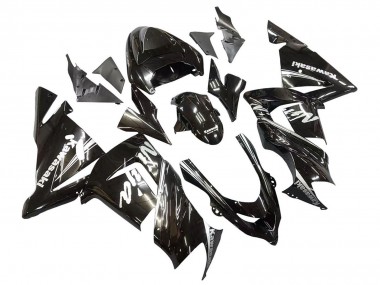 Buy 2004-2005 Glossy Black Ninja Kawasaki ZX10R Motorcycle Fairings UK