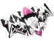 2004-2005 Black Pink White Playboy Motul Kawasaki ZX10R Motorcycle Fairings UK