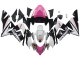 2004-2005 Black Pink White Playboy Motul Kawasaki ZX10R Motorcycle Fairings UK