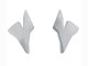 2004-2005 Black White Kawasaki ZX10R Motorcycle Fairing UK