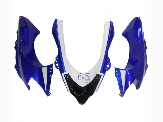 2004-2005 Black White Kawasaki ZX10R Motorcycle Fairing UK