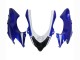 2004-2005 Black White Kawasaki ZX10R Motorcycle Fairing UK
