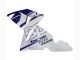 2004-2005 Black White Kawasaki ZX10R Motorcycle Fairing UK