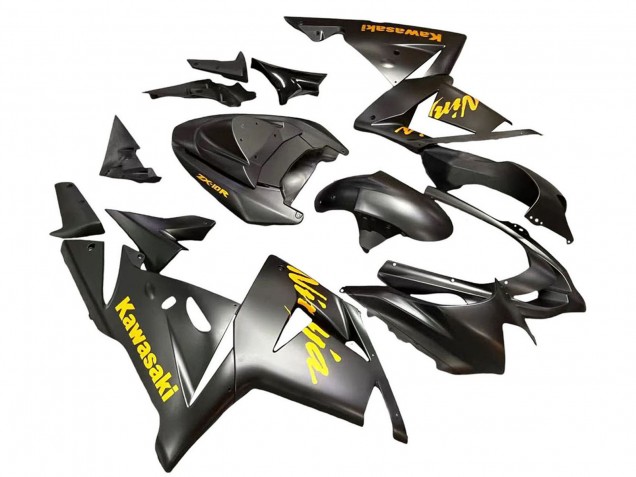 2004-2005 Black Ninja Kawasaki ZX10R Motorcycle Fairings UK