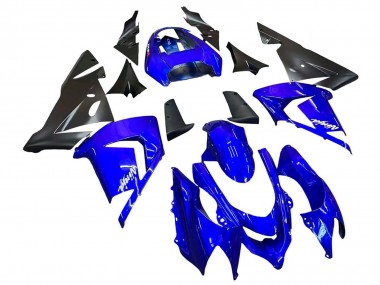 Buy 2004-2005 Blue Black Ninja Kawasaki ZX10R Motorcycle Fairings UK