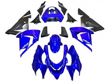 Buy 2004-2005 Blue Black Ninja Kawasaki ZX10R Motorcycle Fairings UK