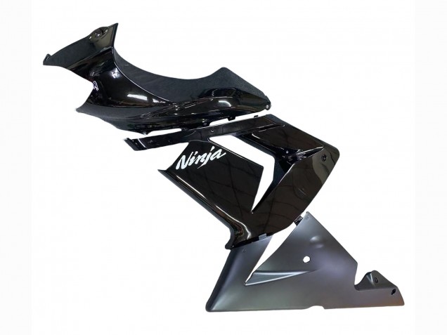 2004-2005 Glossy Matte Black Ninja Kawasaki ZX10R Motorcycle Fairings UK