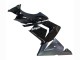 2004-2005 Glossy Matte Black Ninja Kawasaki ZX10R Motorcycle Fairings UK