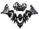 2004-2005 Glossy Matte Black Ninja Kawasaki ZX10R Motorcycle Fairings UK