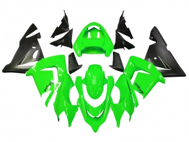 Buy 2004-2005 Green Black Ninja Kawasaki ZX10R Motorcycle Fairings UK