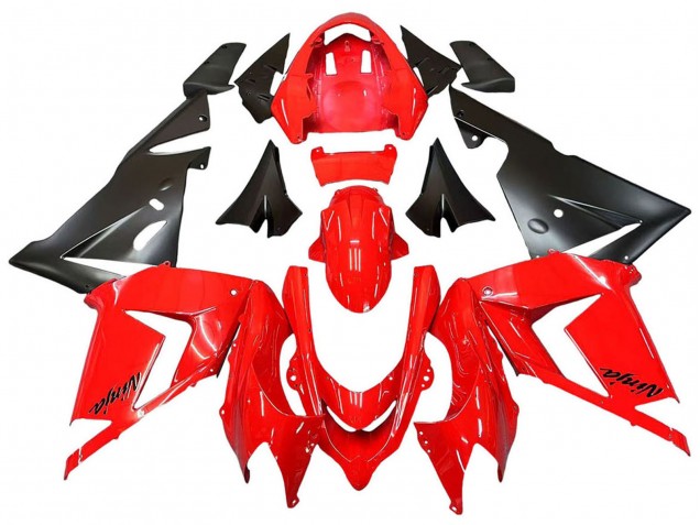 2004-2005 Red Black Ninja Kawasaki ZX10R Motorcycle Fairings UK