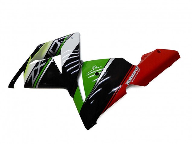 2004-2005 White Black Green Elf Kawasaki ZX10R Motorcycle Fairings UK