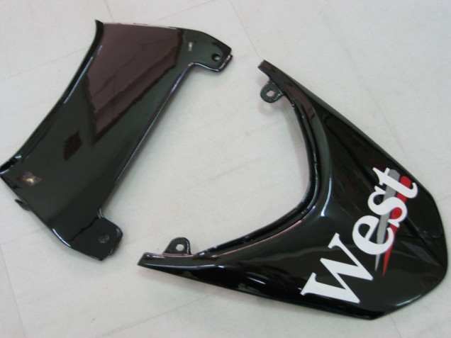 2004-2005 White Black West Ninja Kawasaki ZX10R Motorcycle Fairings UK