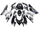 2004-2005 White Black West Ninja Kawasaki ZX10R Motorcycle Fairings UK