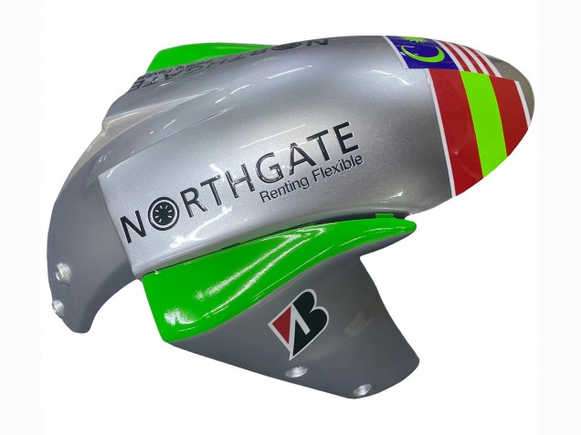 2004-2005 Green Silver Black 69 Kawasaki ZX10R Motorcycle Fairings UK