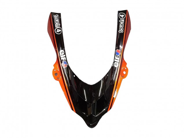 2004-2005 Burnt Orange Black Monster Elf Kawasaki ZX10R Motorcycle Fairings UK