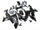 2006-2007 Glossy Black Kawasaki ZX10R Motorcycle Fairings UK
