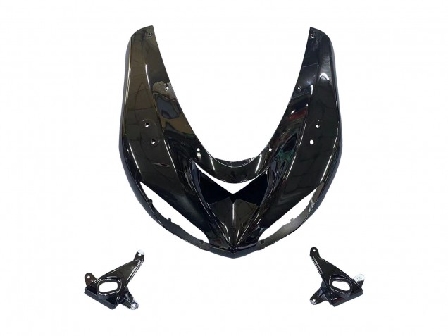 2006-2007 Glossy Black Kawasaki ZX10R Motorcycle Fairings UK