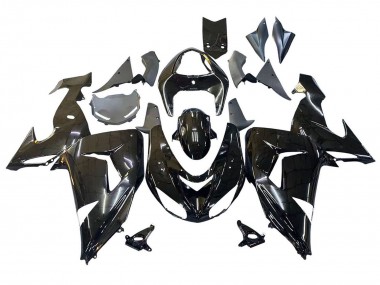 Buy 2006-2007 Glossy Black Kawasaki ZX10R Motorcycle Fairings UK