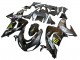 2006-2007 Grey Yellow Glossy Black Monster Elf Kawasaki ZX10R Motorcycle Fairings UK