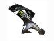 2006-2007 Grey Yellow Glossy Black Monster Elf Kawasaki ZX10R Motorcycle Fairings UK