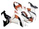 2006-2007 White Orange Black Kawasaki ZX10R Motorcycle Fairings UK