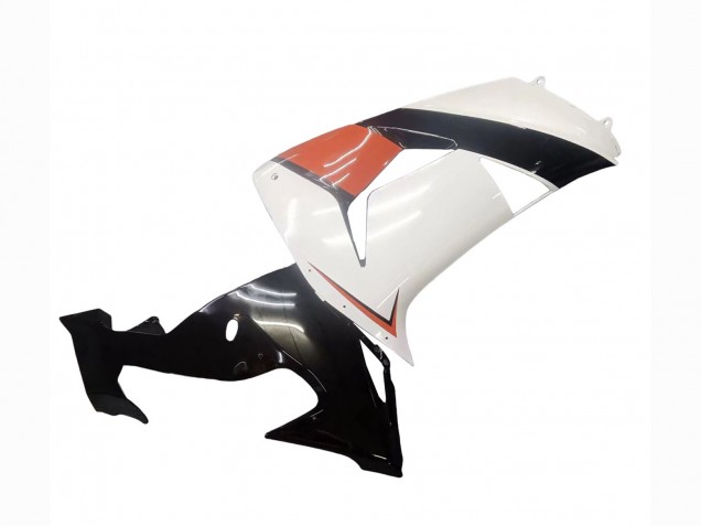 2006-2007 White Orange Black Kawasaki ZX10R Motorcycle Fairings UK
