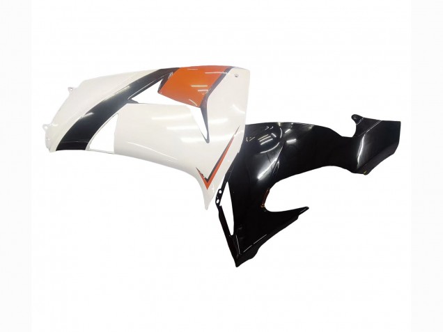 2006-2007 White Orange Black Kawasaki ZX10R Motorcycle Fairings UK