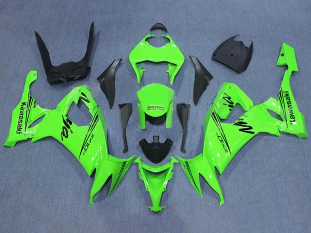 2008-2010 Green Black Kawasaki ZX10R Motorcycle Fairing UK