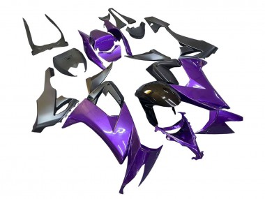 Buy 2008-2010 Purple Black Kawasaki ZX10R Motorcycle Fairings UK