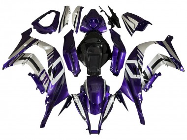 Buy 2008-2010 Purple Silver Black Kawasaki ZX10R Motorcycle Fairings UK