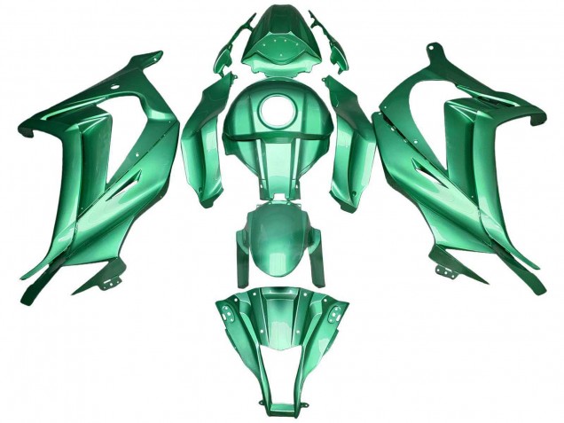 2011-2015 Light Green Kawasaki ZX10R Motorcycle Fairings UK