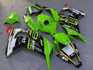 Buy 2011-2015 Green Yellow White Black Red Pirelli Kawasaki ZX10R Motorcycle Fairings UK