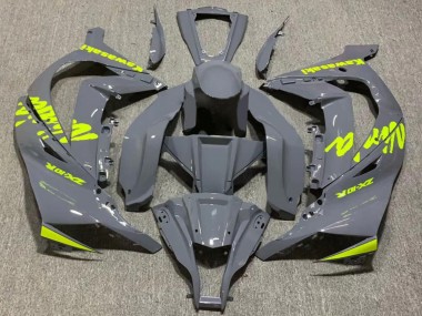 Buy 2011-2015 Nardo Grey Yellow Kawasaki ZX10R Motorcycle Fairing UK