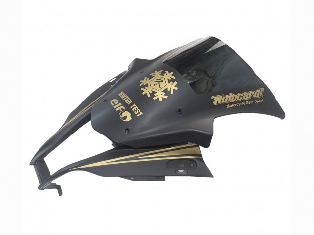 2011-2015 Matte Black Gold Snow Elf Kawasaki ZX10R Motorcycle Fairings UK