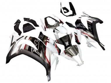 Buy 2011-2015 White Glossy Black Matte Black Red Kawasaki ZX10R Motorcycle Fairings UK