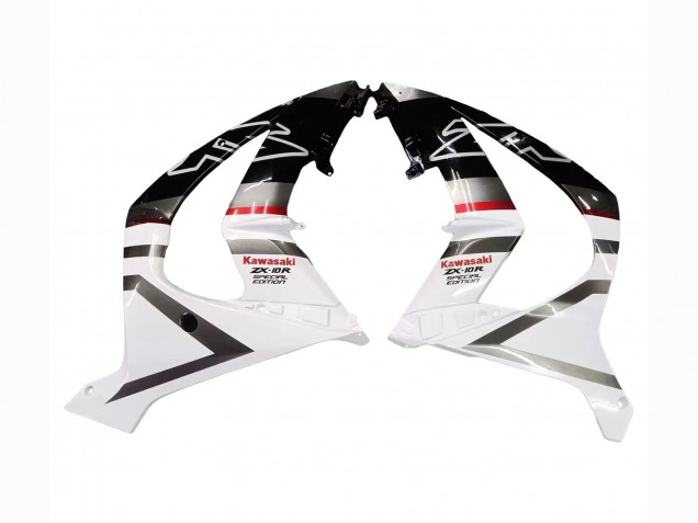 2011-2015 White Glossy Black Matte Black Red Kawasaki ZX10R Motorcycle Fairings UK