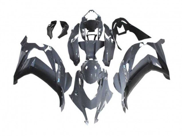 2016-2020 Nardo Grey Black Kawasaki ZX10R Motorcycle Fairings UK