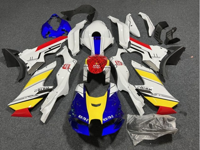 2021-2026 White Blue Red Yellow Kawasaki ZX10R Motorcycle Fairings UK