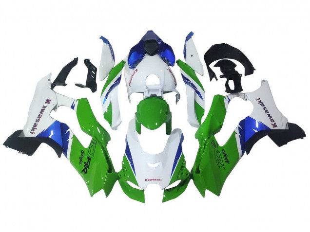 2021-2026 White Green Blue Black Kawasaki ZX10R Motorcycle Fairings UK