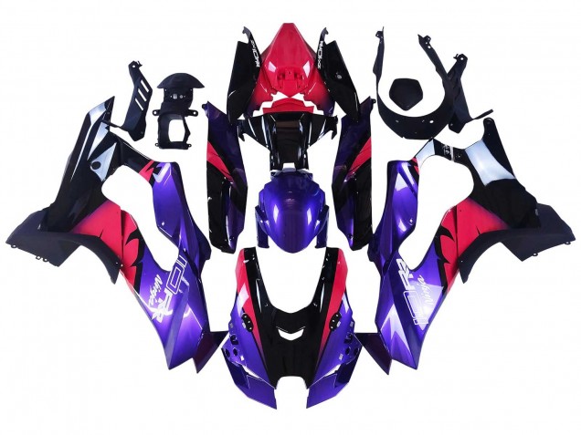 2021-2025 Red Black Purple White Kawasaki ZX10R Motorcycle Fairings UK