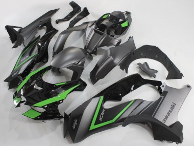 Buy 2021-2025 Grey Green Black Kawasaki ZX10R Motorcycle Fairings UK