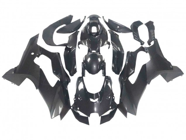 2021-2025 Black Carbon Fiber Kawasaki ZX10R Motorcycle Fairings UK