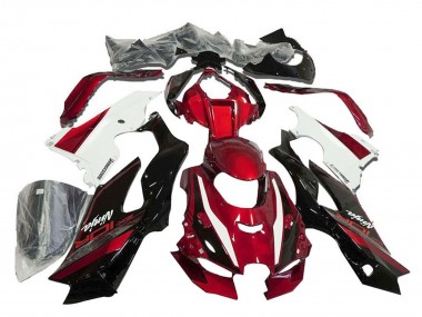 Buy 2021-2025 Red White Glossy Black Kawasaki ZX10R Motorcycle Fairings UK