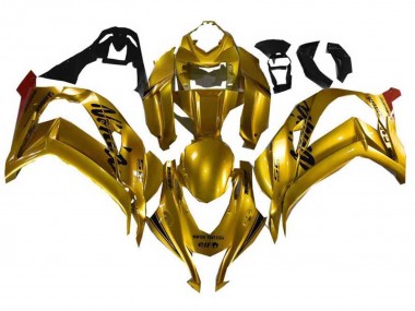Buy 2021-2025 Gold Black Kawasaki ZX10R Motorcycle Fairings UK