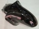 2006-2011 Glossy Black Green Flame Kawasaki ZX14R ZZR1400 Motorcycle Fairing UK