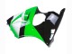 1998-1999 Green White Glossy Black Kawasaki ZX6R Motorcycle Fairings UK