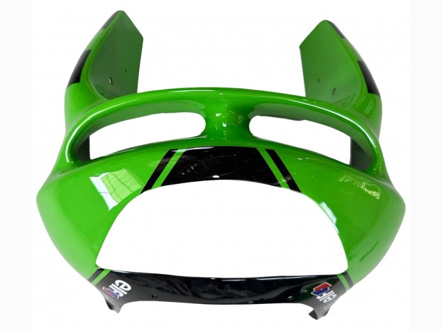 1998-1999 Green Glossy Black Elf Bridgestone Kawasaki ZX6R Motorcycle Fairings UK