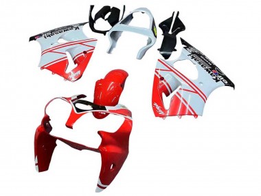 Buy 2000-2002 White Red Black Kawasaki ZX6R Motorcycle Fairings UK