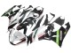 2009-2012 White Red Black Green Kawasaki ZX6R Motorcycle Fairings UK